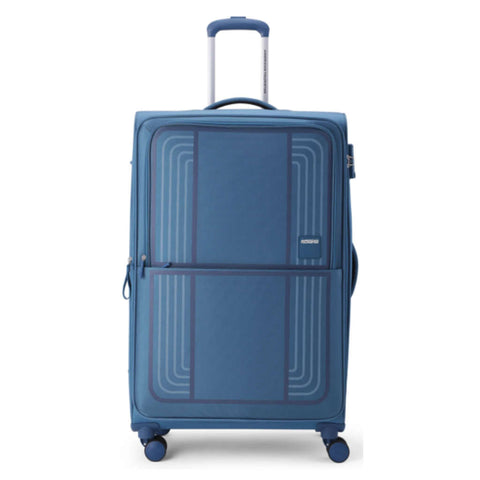 American Tourister Bern Large 84 Cm Check-In Suitcase Blue 