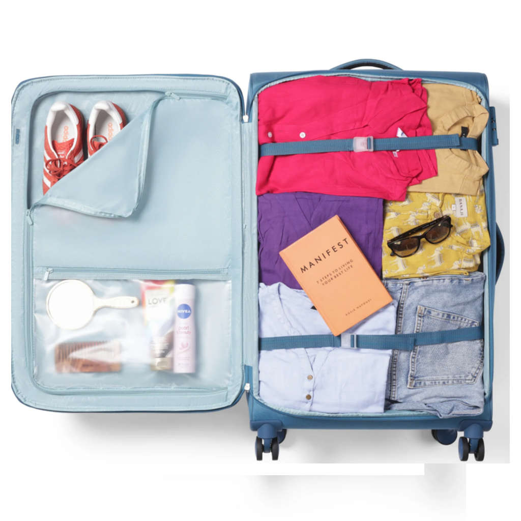 American Tourister Bern Large 84 Cm Check-In Suitcase Blue