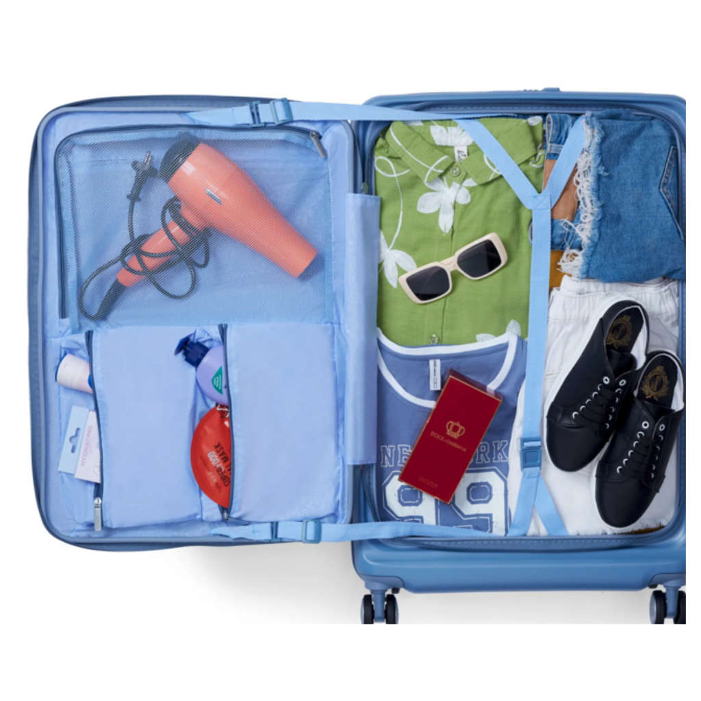 American Tourister Trento Large 76Cm Check-In Suitcase Blue
