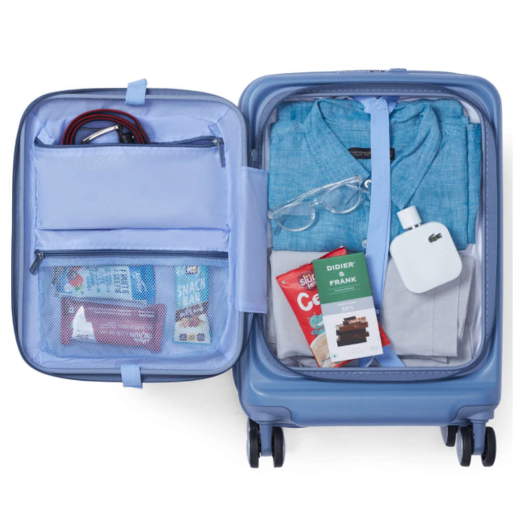 American Tourister Trento Cabin 54 Cm Check-In Suitcase Blue