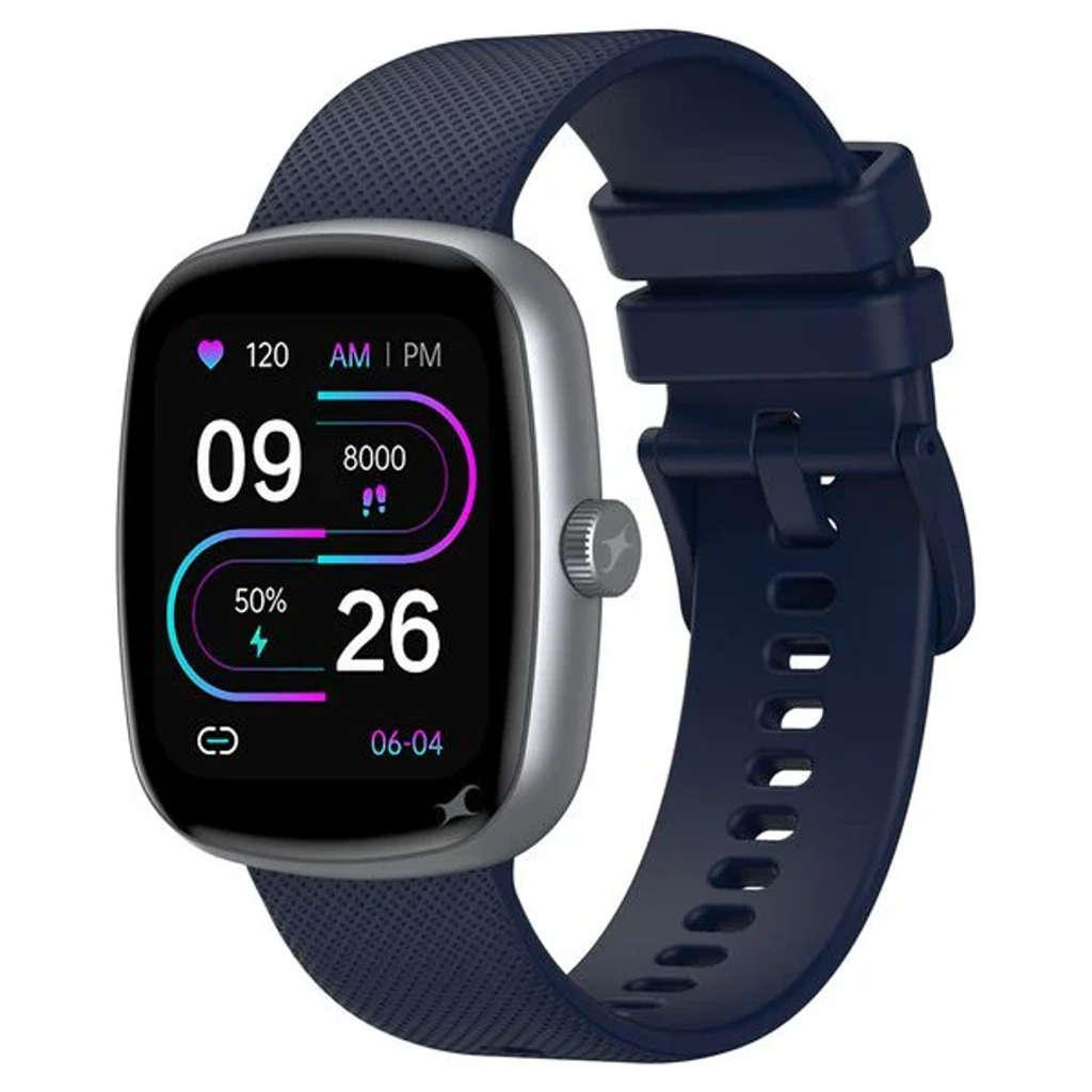 Fastrack Jupiter S3 1.83 Inch TFT 2.5D Display Smartwatch Blue 