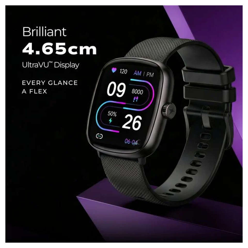Fastrack Jupiter S3 1.83 Inch TFT 2.5D Display Smartwatch Blue