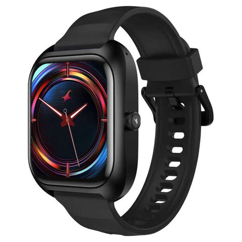 Fastrack VOX Plus 1.85 Inch Ultra Vu Display Smartwatch Black 