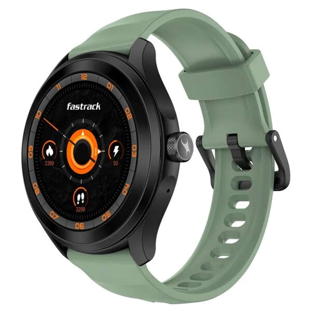 Fastrack VOX Pro 1.38 Inch Ultra Vu Display Smartwatch Green 
