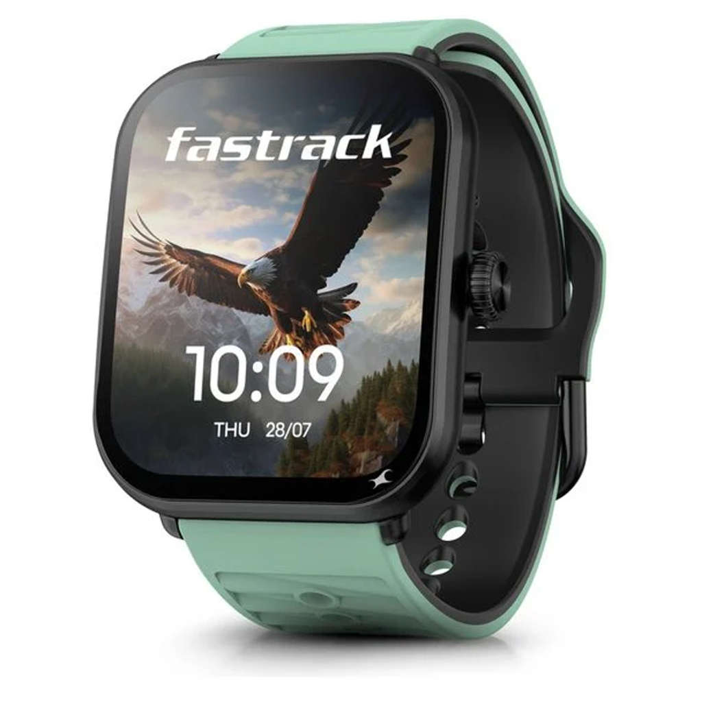 Fastrack Mynd 1.93 Inch AMOLED Display Smartwatch Green 