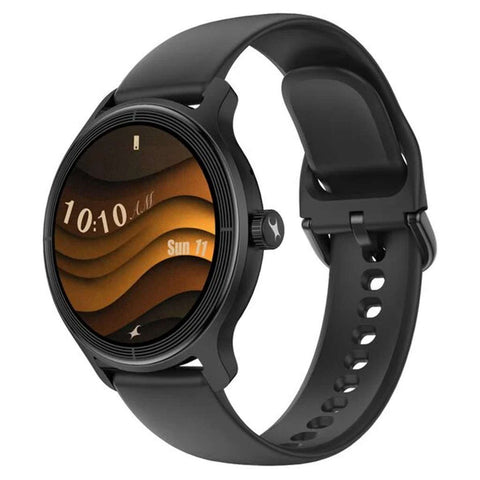 Fastrack Sleek 1.32 Inch AMOLED Display Smartwatch Black 