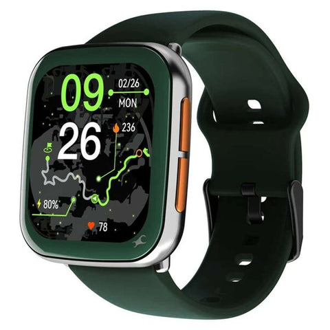Fastrack Navstar 1.85 Inch AMOLED Display Smartwatch Green 