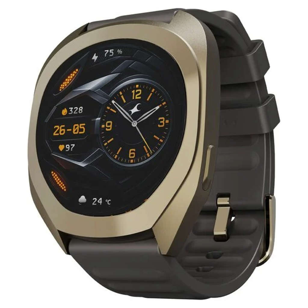 Fastrack Cosmix 1.32 Inch AMOLED Display Smartwatch Grey 