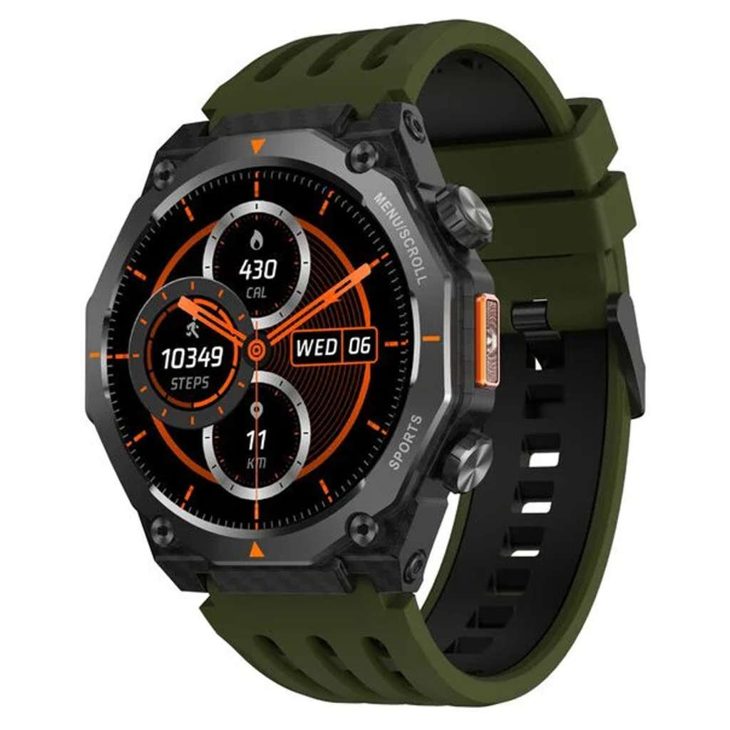 Fastrack Xtreme Adventure 1.43 Inch AMOLED Display Smartwatch Green 