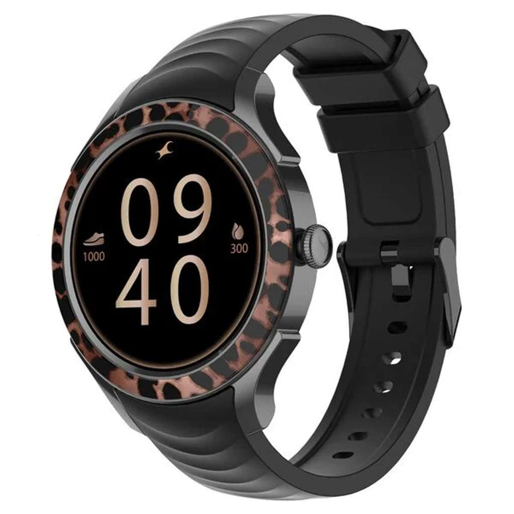 Fastrack Ella 1.2 Inch AMOLED Display Smartwatch Black 