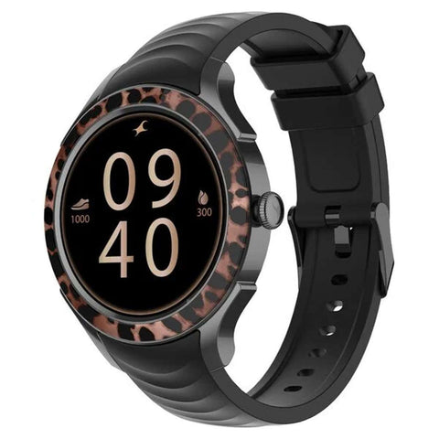 Fastrack Ella 1.2 Inch AMOLED Display Smartwatch Black 
