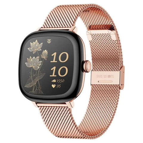 Titan Aira 1.70 Inch AMOLED Display Smartwatch Rose Gold 