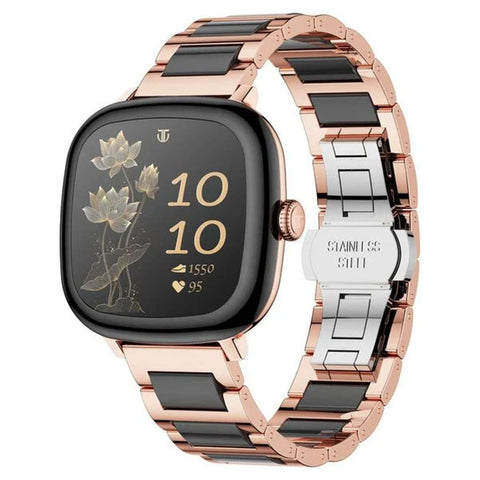 Titan Aira 1.70 Inch AMOLED Display Smartwatch Two Toned 