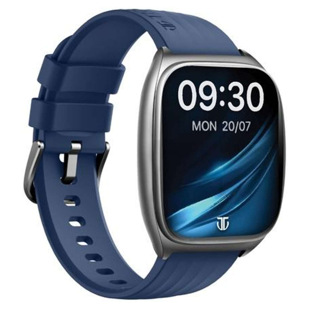 Titan Evolution 1.85 Inch Curved AMOLED Display Smartwatch Blue