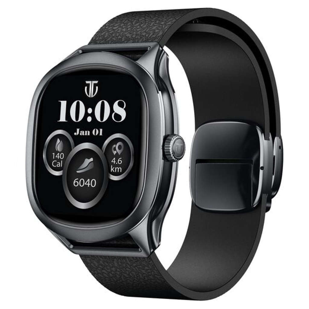 Titan Evoke S 1.70 Inch AMOLED Display With Magnetic Buckle Smartwatch Black 