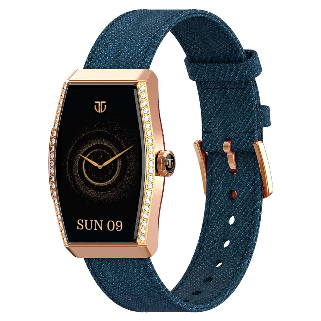 Titan Valerei Aura 1.47 Inch AMOLED Display Women Smartwatch Teal Green 