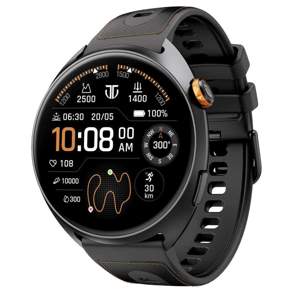 Titan Celestor 2.0 1.43 Inch AMOLED Display Smartwatch Black 