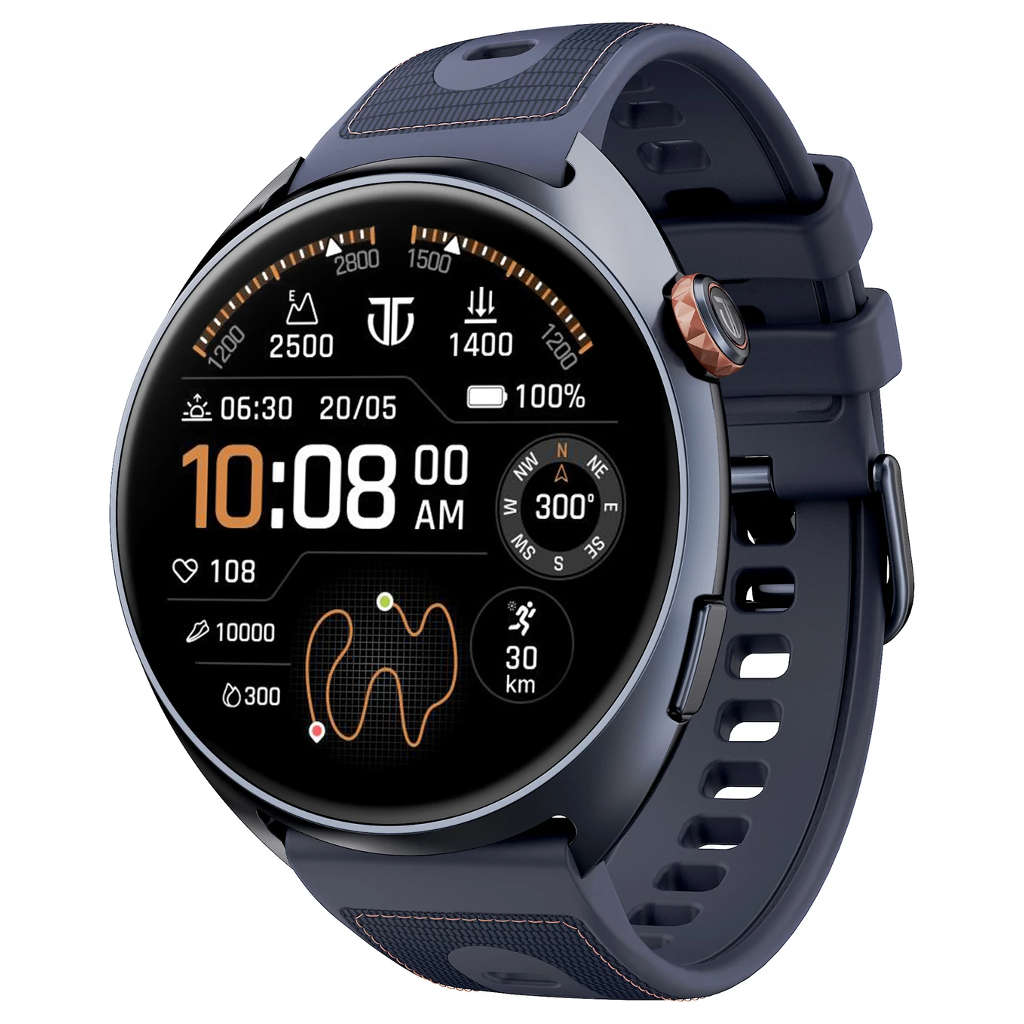 Titan Celestor 2.0 1.43 Inch AMOLED Display Smartwatch Blue 