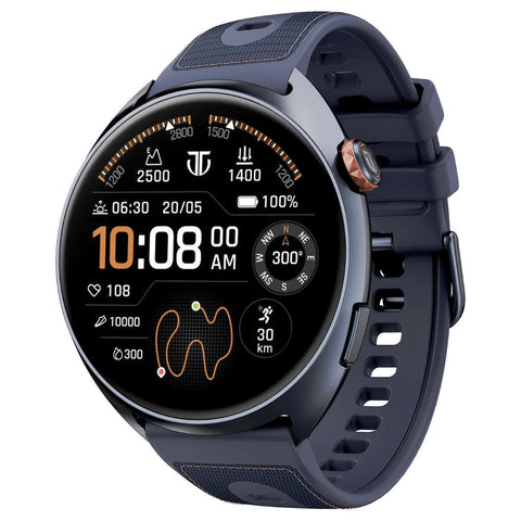 Titan Celestor 2.0 1.43 Inch AMOLED Display Smartwatch Blue 