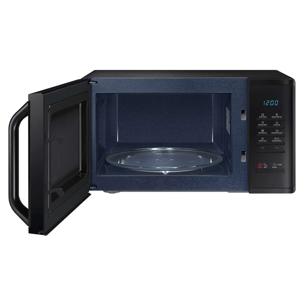 Samsung Ceramic Enamel Cavity Solo Microwave Oven 23 Litre Black MS23A3513A