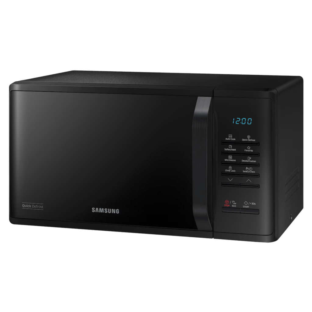 Samsung Ceramic Enamel Cavity Solo Microwave Oven 23 Litre Black MS23A3513A