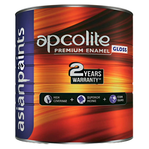Asian Paints Apcolite Premium Enamel Paint White 1 Litre 