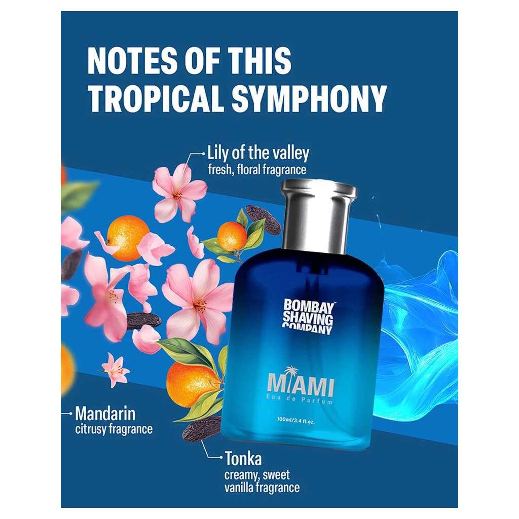 Bombay Shaving Company Miami Perfume Blue 100 ml