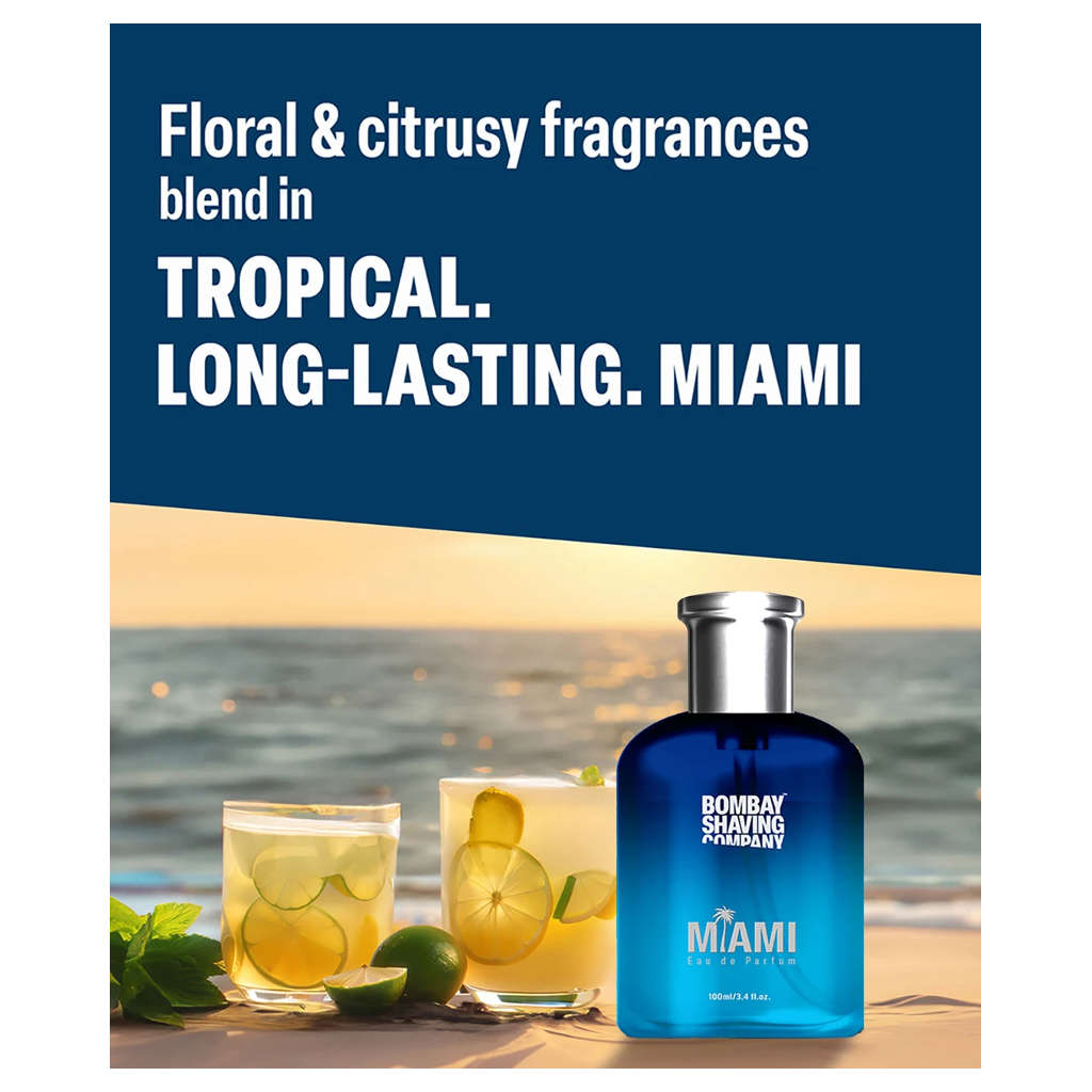 Bombay Shaving Company Miami Perfume Blue 100 ml