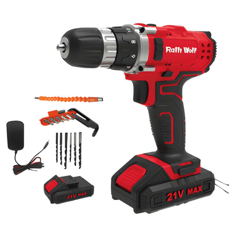 Ralli Wolf Li-Ion Cordless Driver Drill 21V RCD21V 