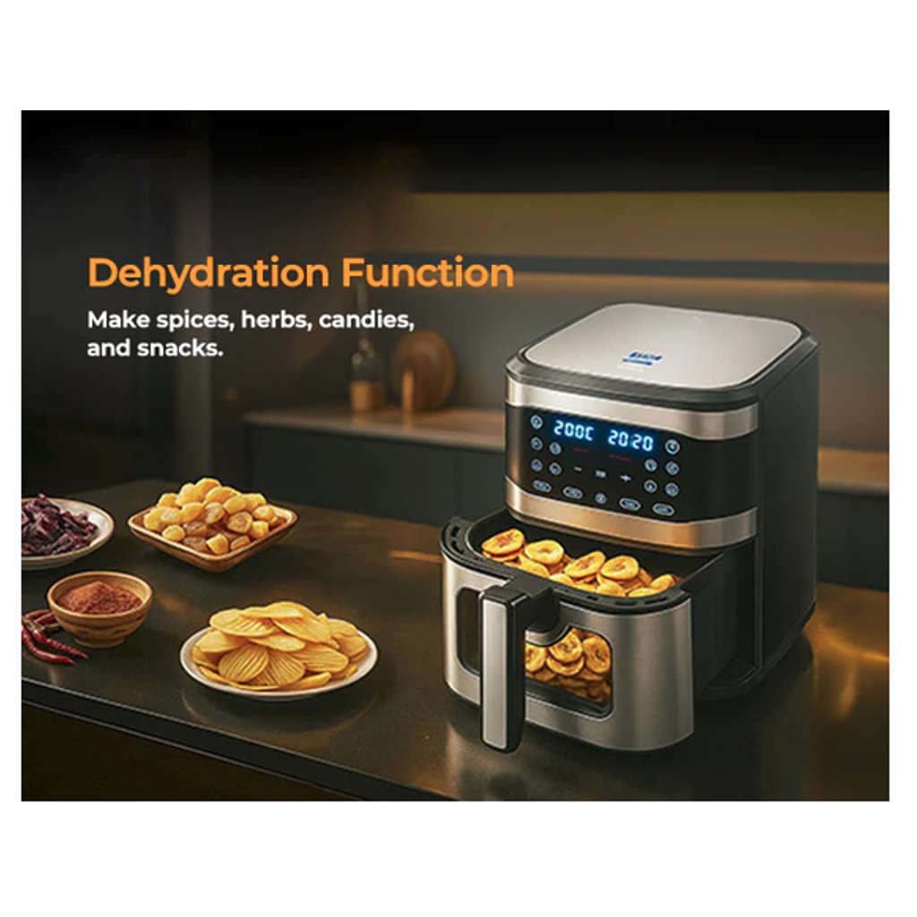 Kent Digital Air Fryer 8 Litre 116166