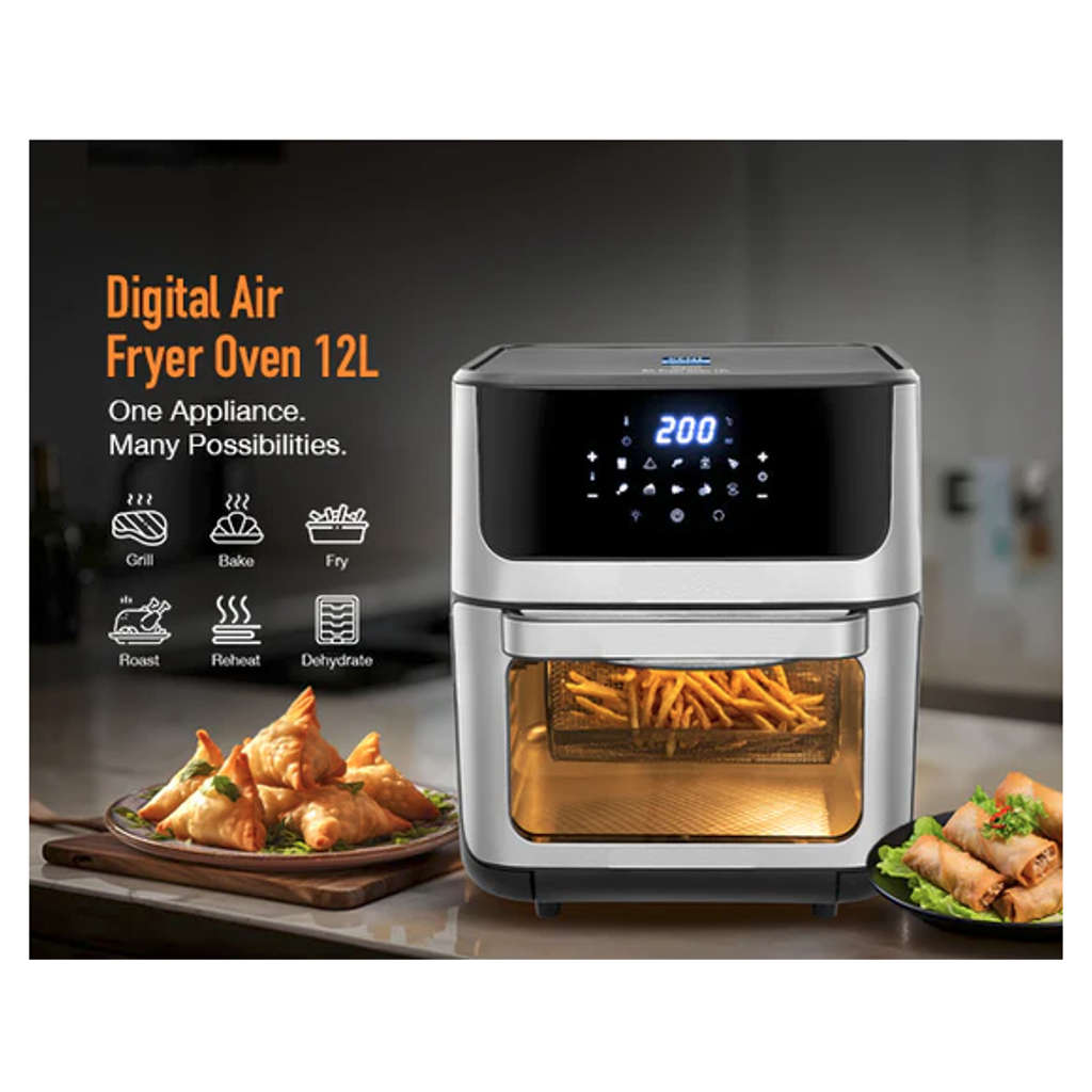 Kent Digital Air Fryer Oven 12 Litre 116165