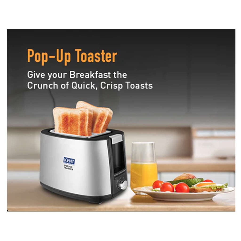 Kent Pop-Up Toaster Silver 116168