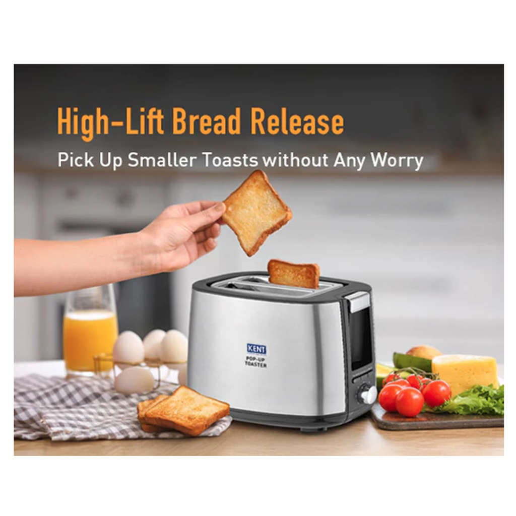 Kent Pop-Up Toaster Silver 116168