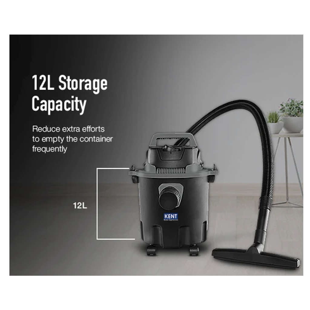 Kent Vortex Plus Wet & Dry Vacuum Cleaner 12 Litre 116172