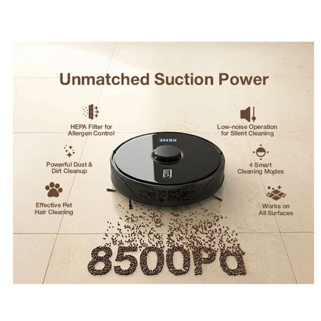 Kent Robotic Vacuum Cleaner 50 W 116176