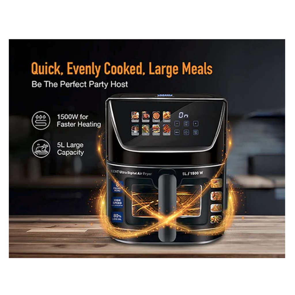 Kent Ultra Digital Air Fryer 5 Litre 1500 W