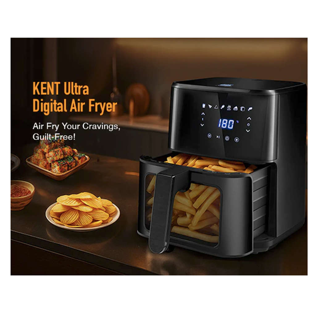Kent Ultra Digital Air Fryer 4.5 Litre 1400 W