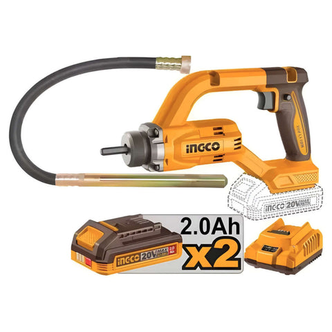 Ingco Cordless Concrete Vibrator 20V CCVLI2025021 
