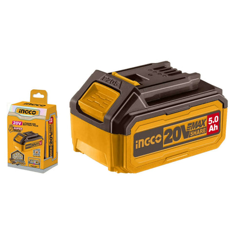 Ingco Lithium-Ion Battery Pack 20V 5.0 Ah FBLI20031 