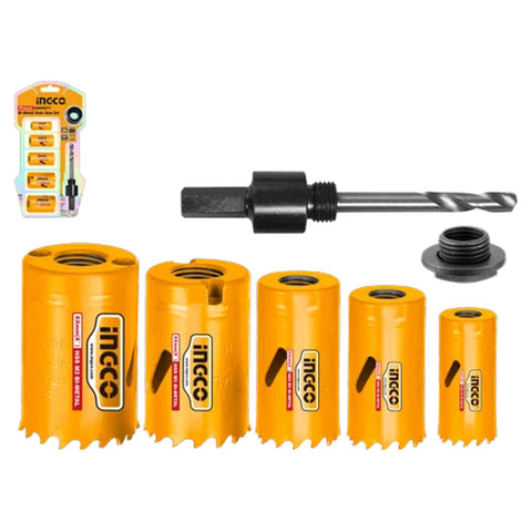 Ingco Bi-Metal Hole Saw Set 7 Pcs AKH0071 