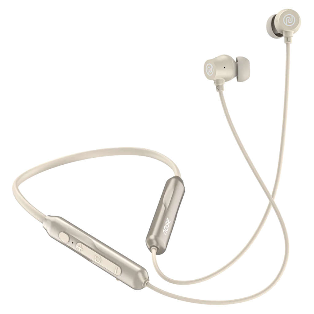 Noise Airwave Pro Bluetooth Wireless Neckband Metallic Beige 