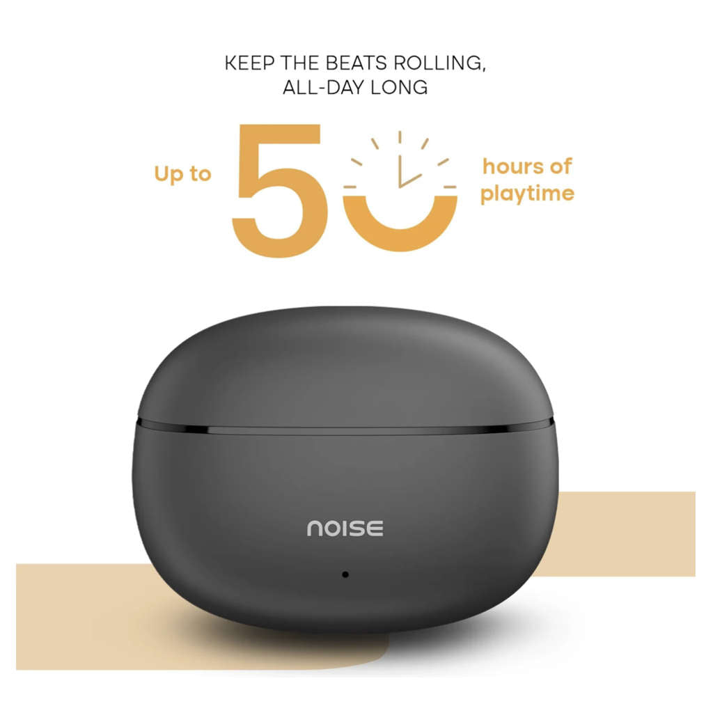 Noise Apex Truly Wireless Earbuds Soft Black