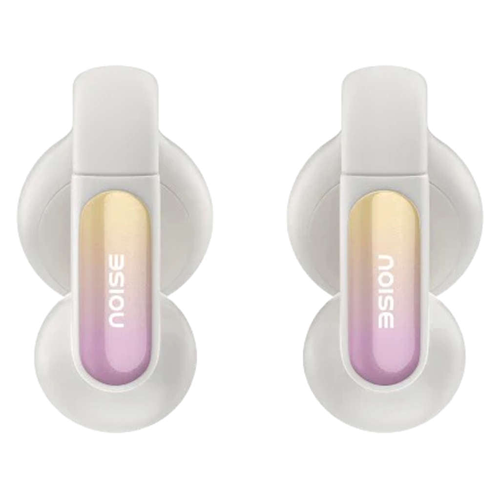 Noise Air Clip 2 Truly Wireless Open Ear Earbuds Frost Ivory