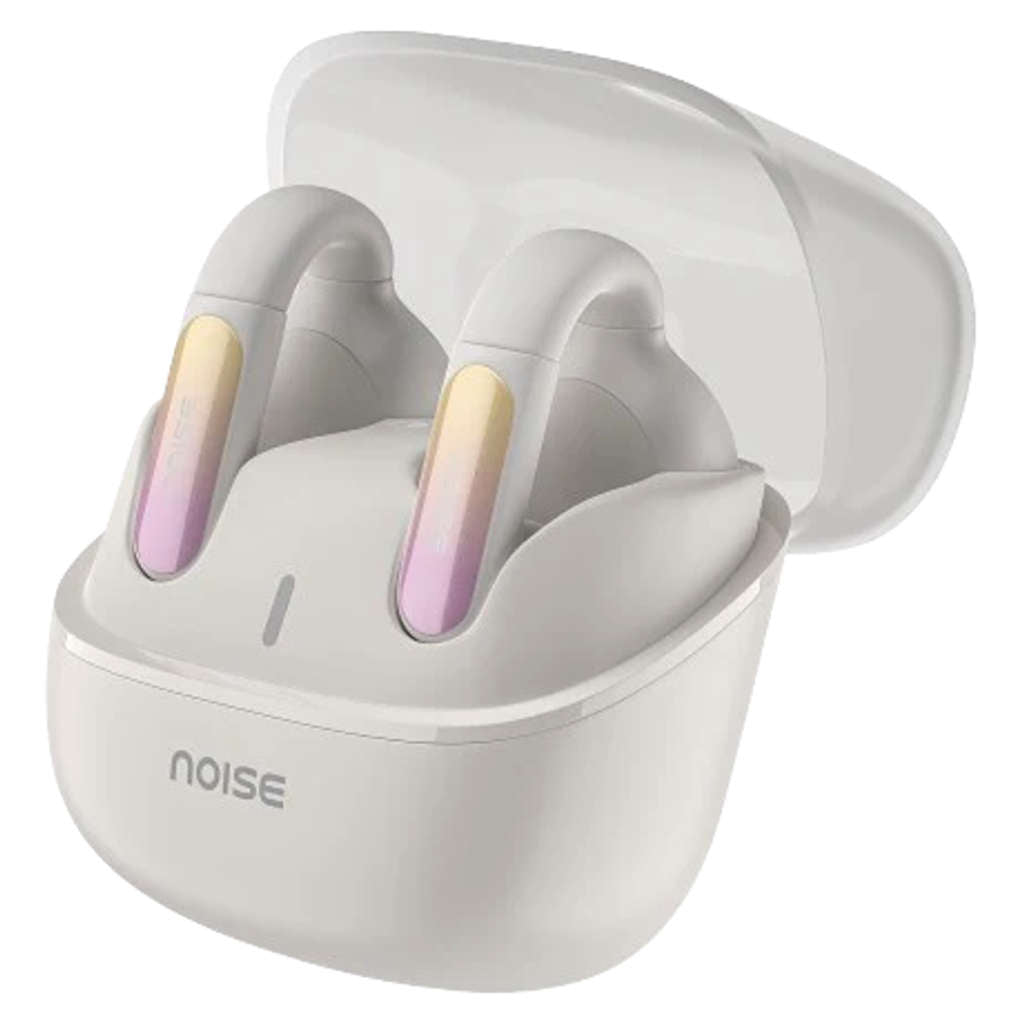 Noise Air Clip 2 Truly Wireless Open Ear Earbuds Frost Ivory