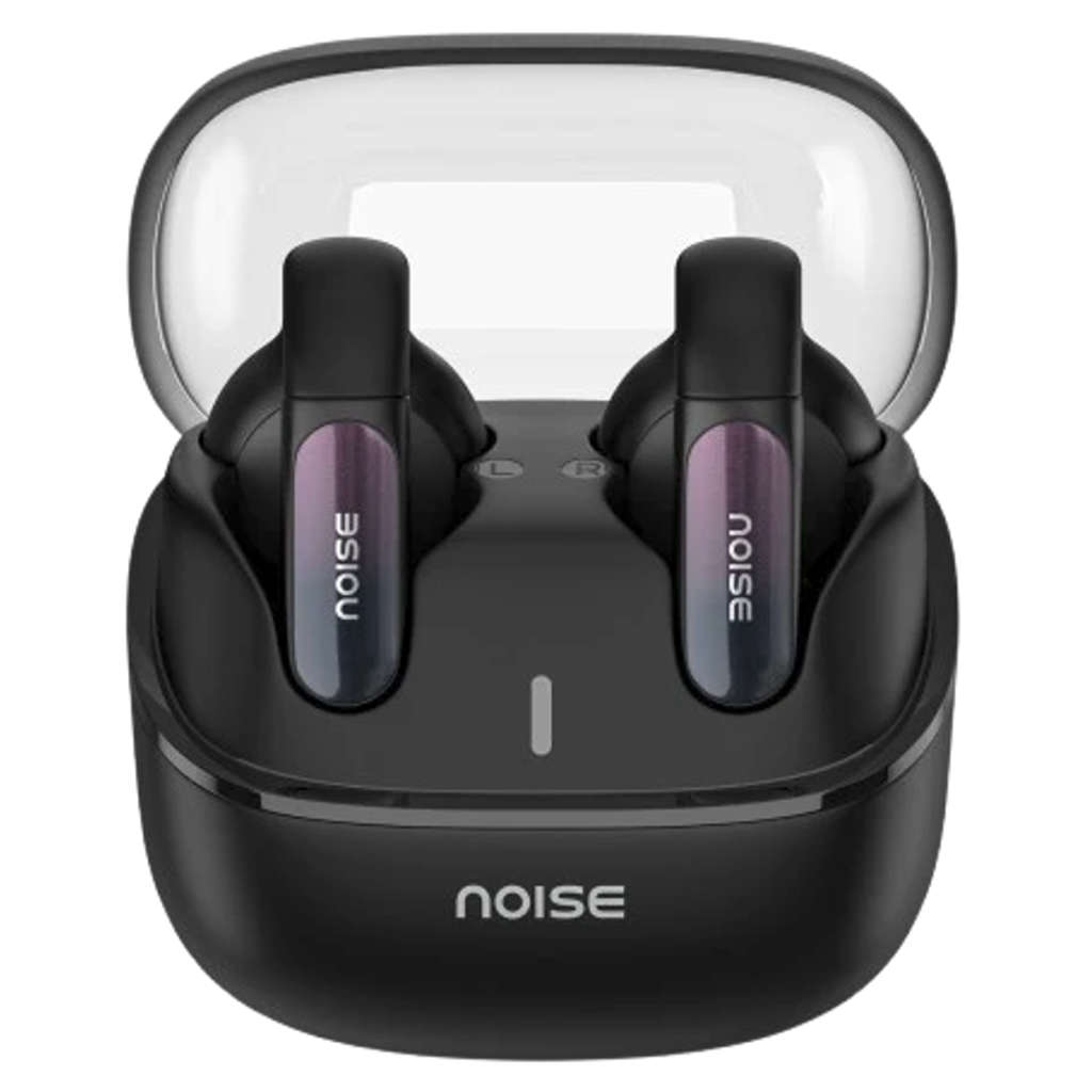 Noise Air Clip 2 Truly Wireless Open Ear Earbuds Frost Black 