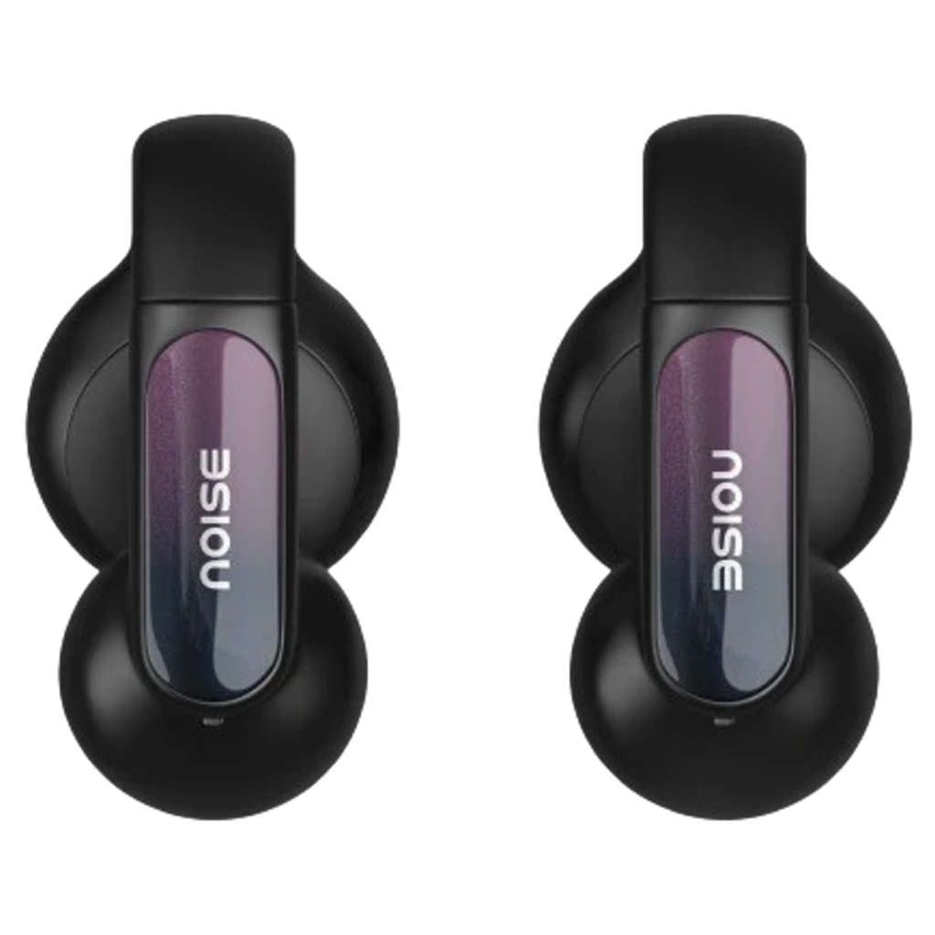 Noise Air Clip 2 Truly Wireless Open Ear Earbuds Frost Black