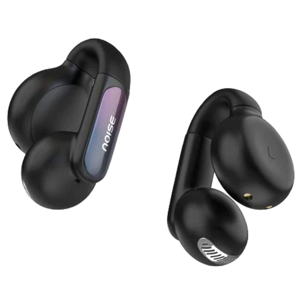 Noise Air Clip 2 Truly Wireless Open Ear Earbuds Frost Black