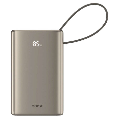 Noise 10000 mAh Wired Power Bank Titanium 