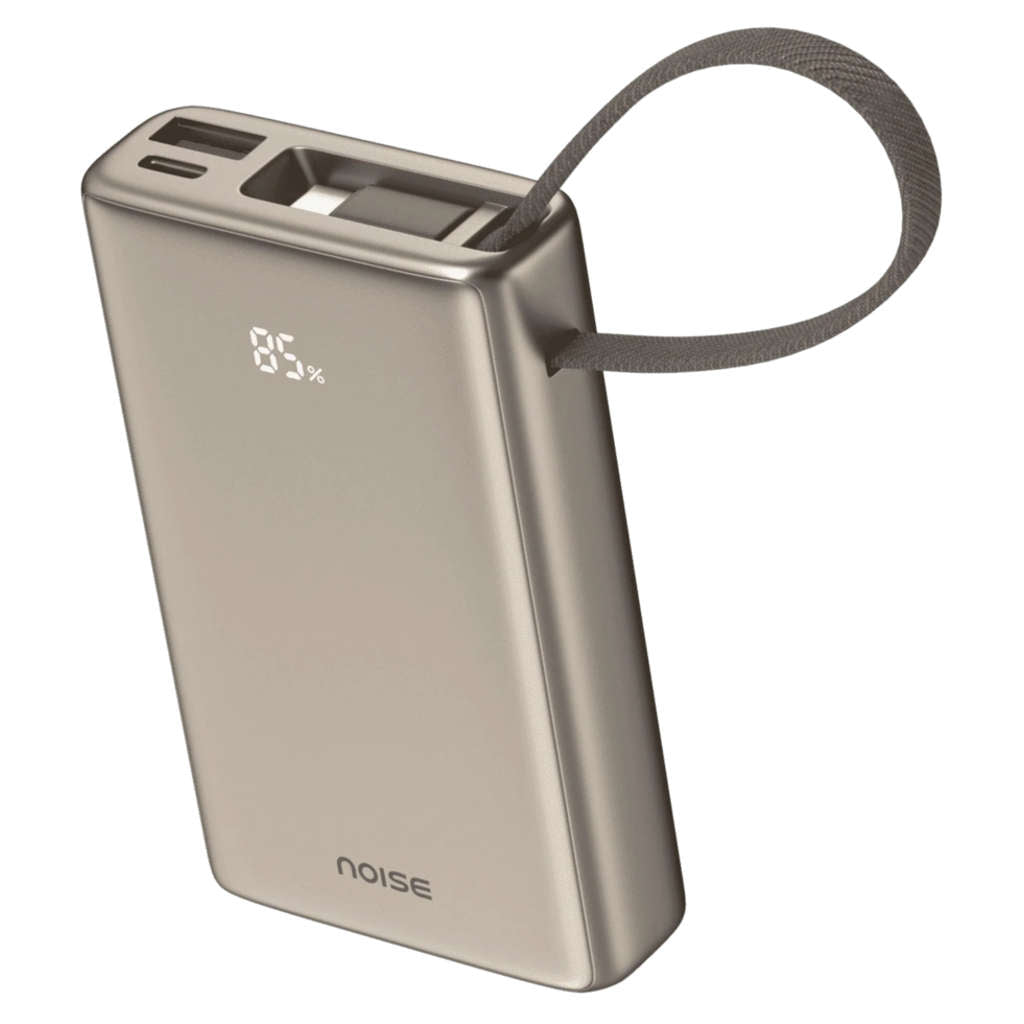 Noise 10000 mAh Wired Power Bank Titanium