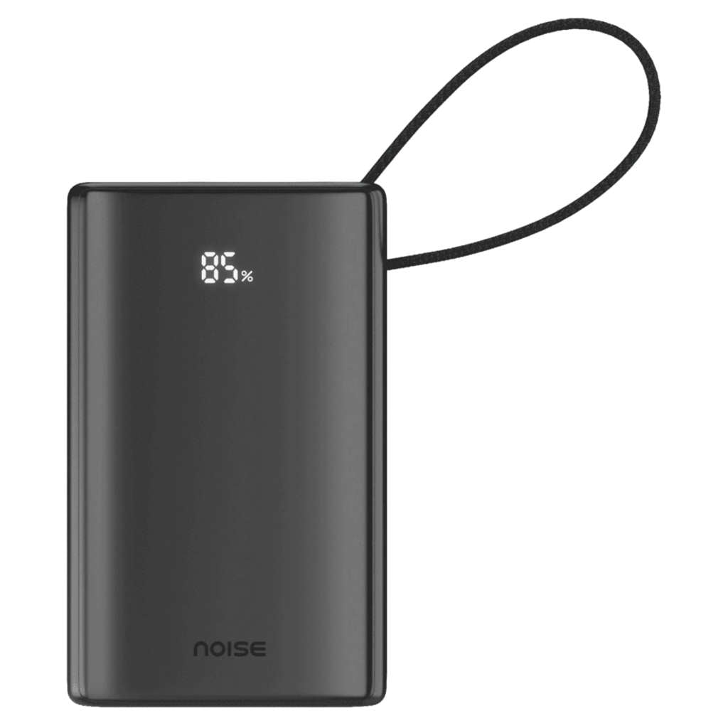 Noise 10000 mAh Wired Power Bank Onyx 